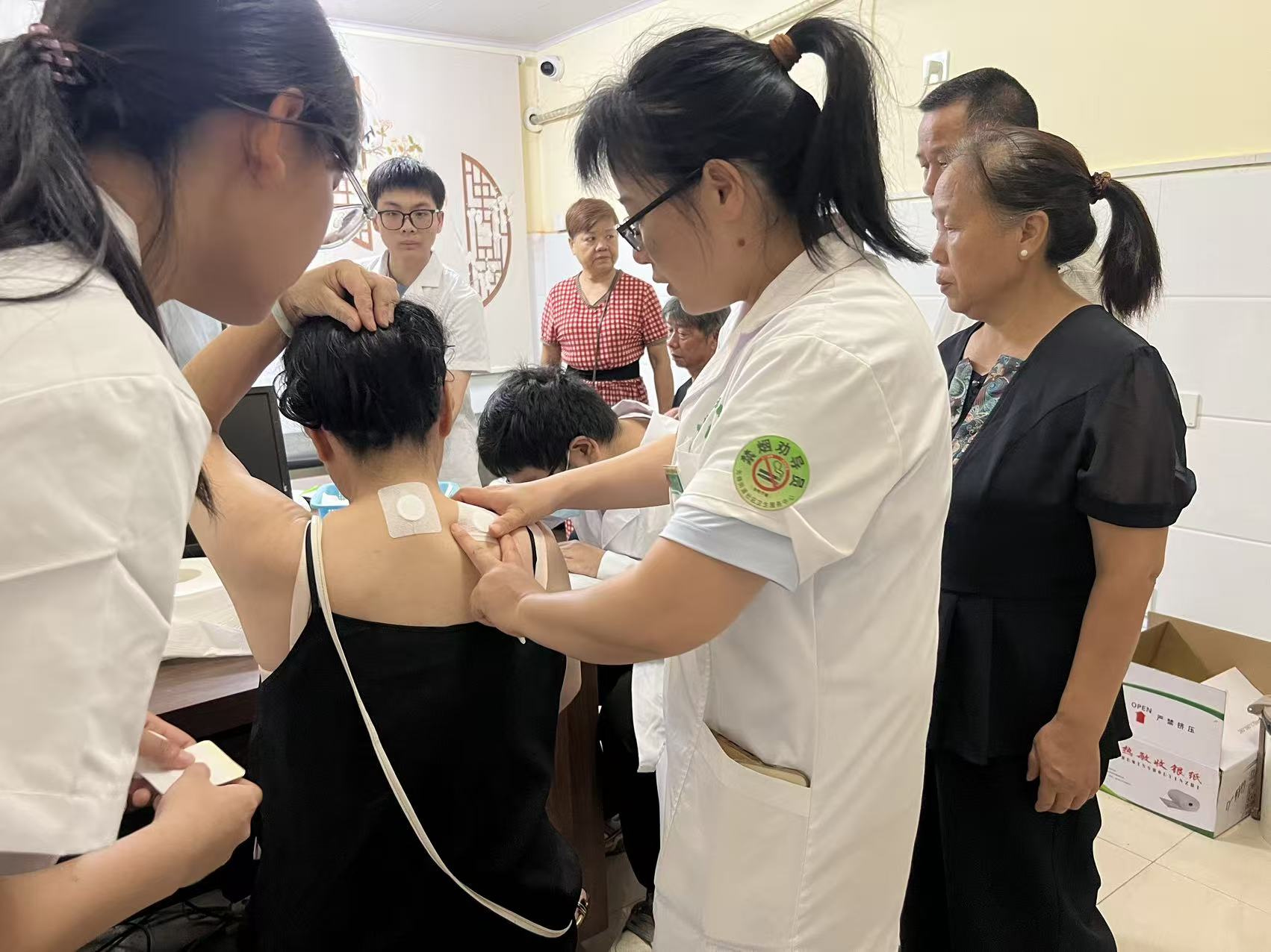 先锋街道社区卫生服务中心：冬病夏治正当时 健康服务零距离