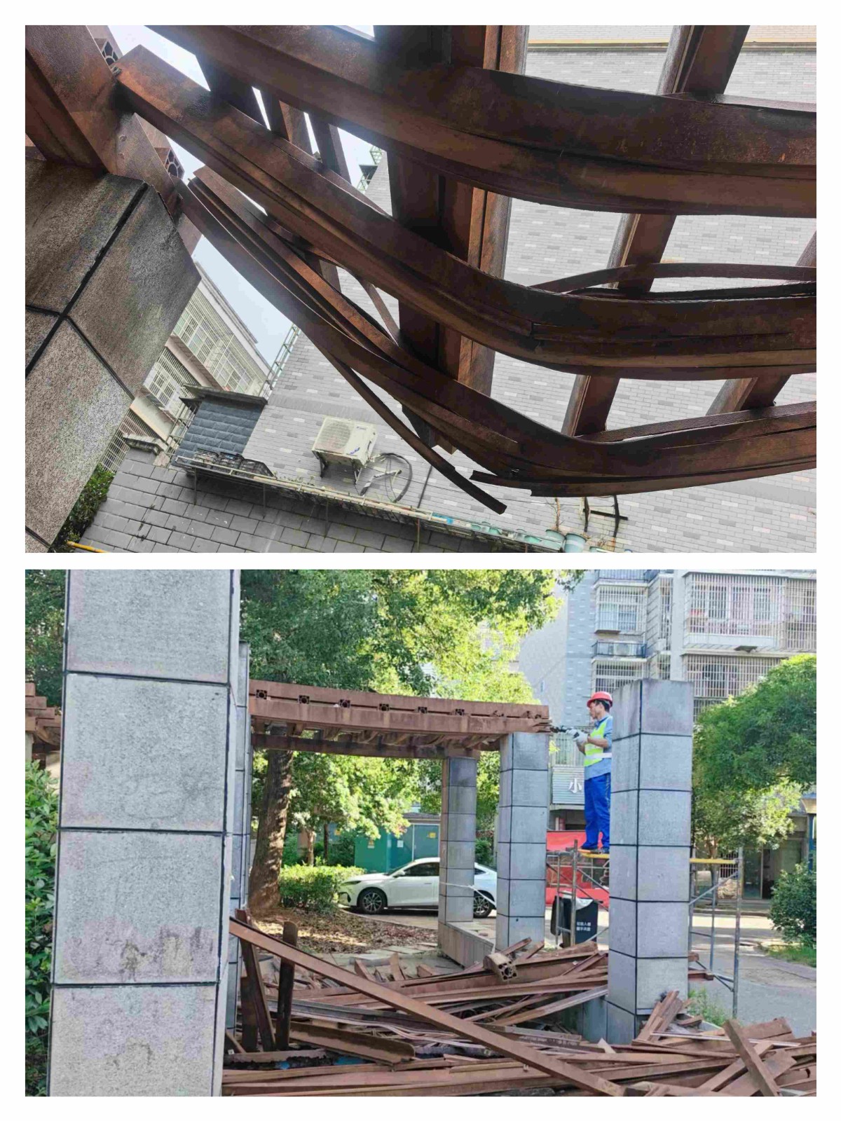 杉山社区：南片区公园修缮，民生微实事项目跑出“加速度”