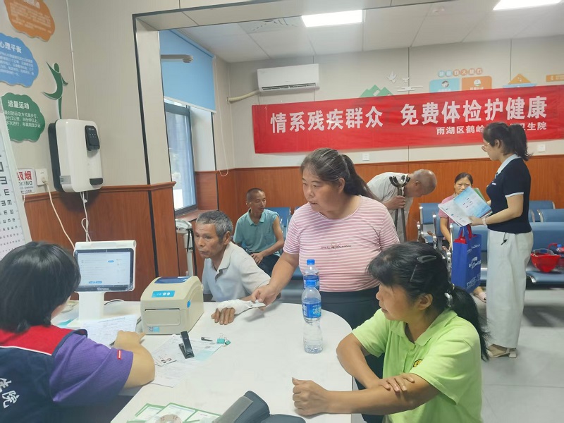 鹤岭镇开展第十个全国残疾预防日主题活动