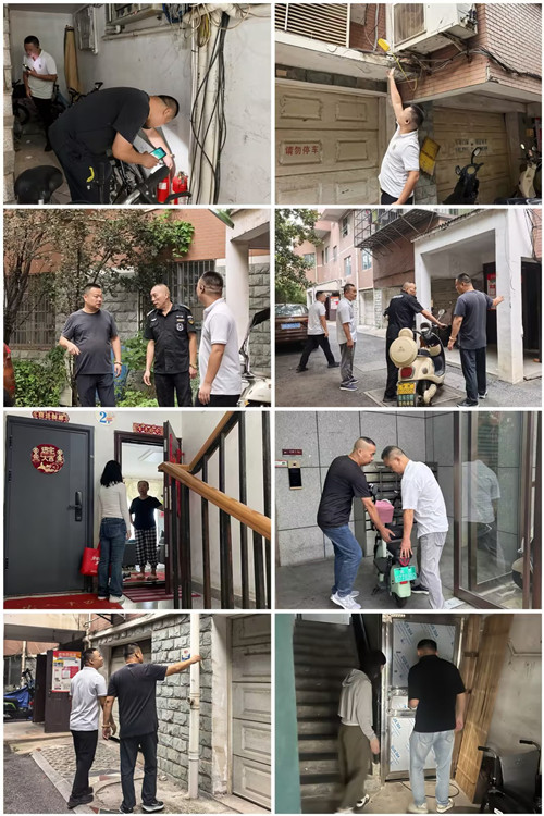 许家铺社区：常态化“回头看” 筑牢安全防线